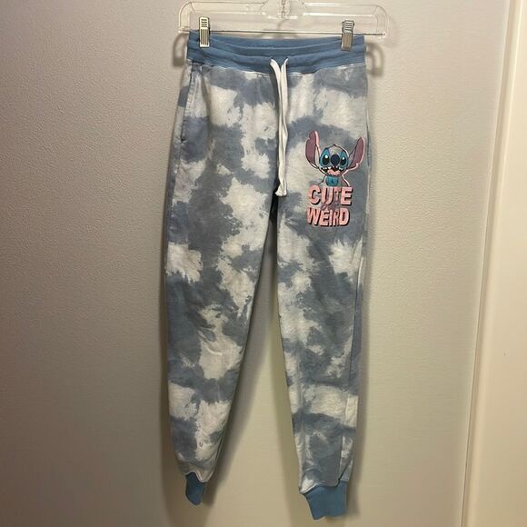 Disney Stitch Tie Dye Sweatpants - Picture 1 of 11